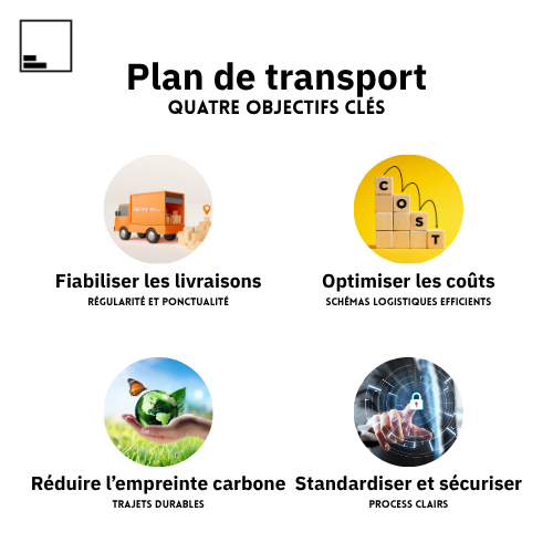 Toncarton : les quatre objectifs d’un plan de transport